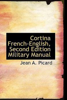 Paperback Cortina French-English, Second Edition Military Manual Book