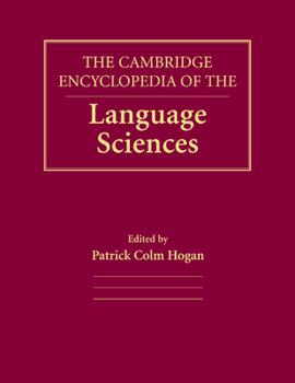 Paperback The Cambridge Encyclopedia of the Language Sciences Book