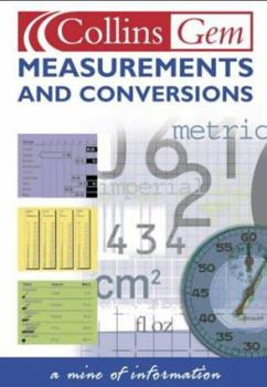 Paperback Collins Gem Measurements and Conversions Book
