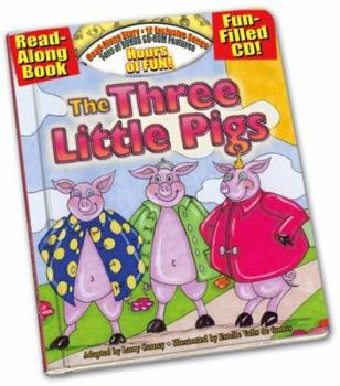 Hardcover The Three Little Pigs All-in-one Classic Read Along Book / CD Book