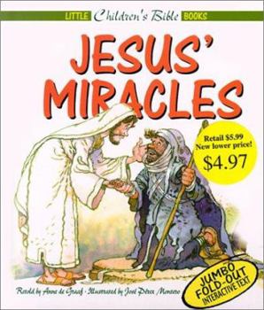 Jesus Miracles (Little Children's Bible Books) - Book  of the Little Children's Bible Books