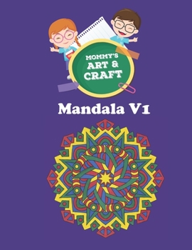 Paperback Mommy's Art & Craft: Mandala Colouring Collection Book