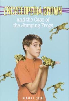 Hardcover Encyclopedia Brown and the Case of the Jumping Frogs Book