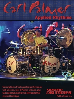 Paperback Carl Palmer: Applied Rhythms Book