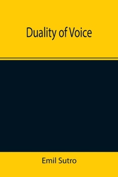 Paperback Duality of Voice Book