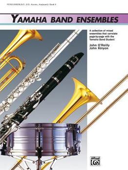 Paperback Yamaha Band Ensembles, Book 3: Percussion (Yamaha Band Method) Book