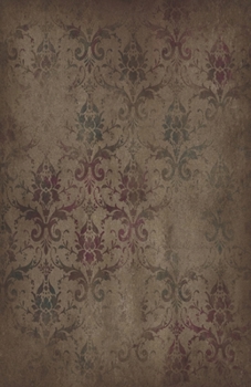 Paperback Dot Grid Journal Notebook: Grunge Damask - Bullet Planner Book - Dotted Grid - 5.5 X 8.5" 120 Pg - DIY Weekly Spread - Organizer - Habit Tracker- Book