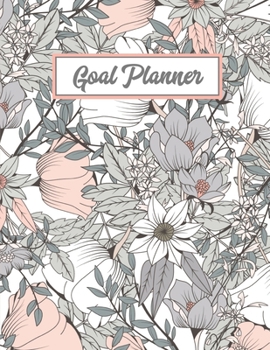 Paperback Goal Planner: Daily, Weekly & Monthly Goals Setting Journal Undated Book