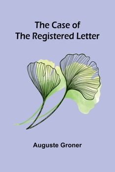 Paperback The Case of the Registered Letter Book