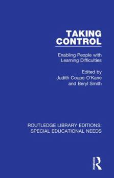 Hardcover Taking Control: Enabling People with Learning Difficulties Book