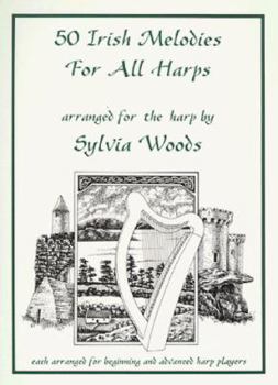 Spiral-bound 50 Irish Melodies for All Harps Book