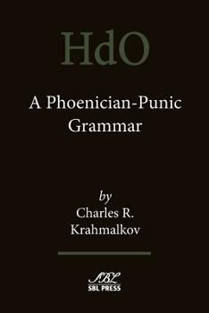 Paperback A Phoenician-Punic Grammar Book