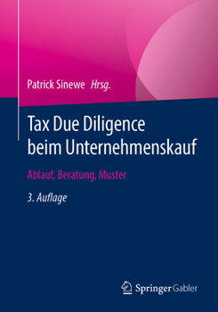 Paperback Tax Due Diligence Beim Unternehmenskauf: Ablauf, Beratung, Muster [German] Book