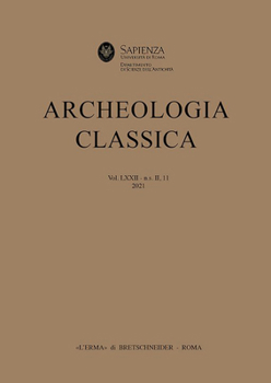 Paperback Archeologia Classica. 2021 Vol.72, N.S. II, 11 [French] Book