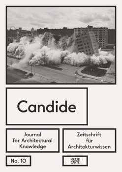 Paperback Candide No. 10: Journal for Architectural Knowledge Book
