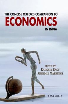 Paperback The Concise Oxford Companion to Economics in India Book