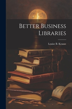 Paperback Better Business Libraries Book