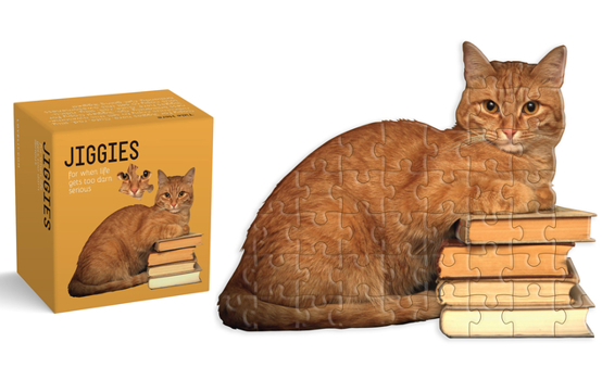 Misc. Cat Reader Jiggie Puzzle 81 Piece: Die-Cut 81-Piece Jigsaw Book