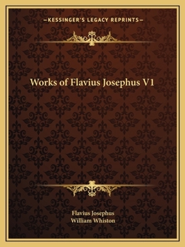 Paperback Works of Flavius Josephus V1 Book