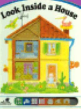 Look Inside a House - Book  of the Usborne Look Inside