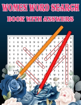 Paperback Women Word Search Book With Answers Book