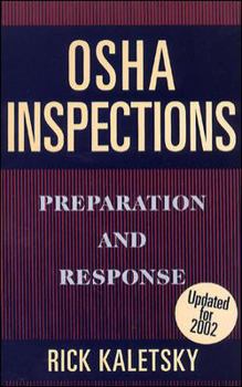 Hardcover OSHA Inspections: Preparation and Response Book