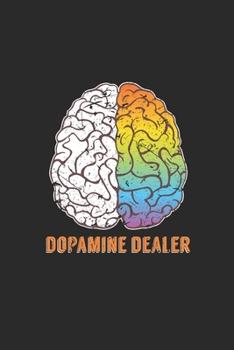 Paperback Dopamine Dealer: Fitness Trainer Notebook, Blank Lined (6" x 9" - 120 pages) Sports Themed Notebook for Daily Journal, Diary, and Gift Book