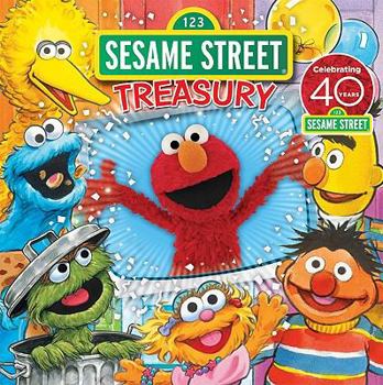 Hardcover Sesame Street Treasury Book