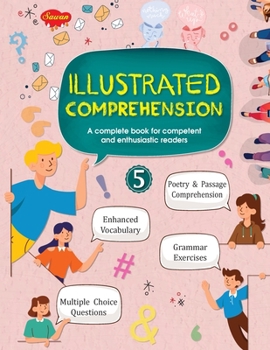 Paperback Illustrated Comprehension -5 Book