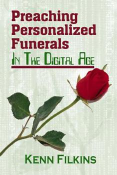 Paperback Preaching Personalized Funerals in The Digital Age Book