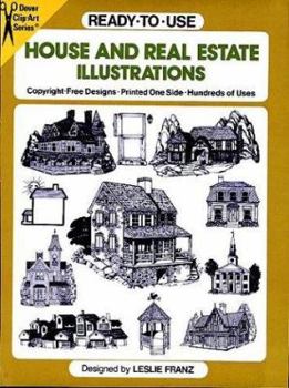 Paperback Ready-To-Use House and Real Estate Illustrations Book