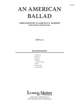 Paperback An American Ballad: Conductor Score Book