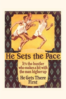 Paperback Vintage Journal He Sets the Pace, Runners Book