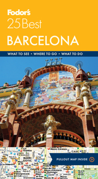 Paperback Fodor's Barcelona 25 Best Book