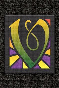 V: Monogram Letter Initial Internet Password Logbook: Keep track of usernames, passwords, web addresses in one easy and organized location