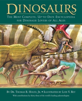 Hardcover Dinosaurs: The Most Complete, Up-To-Date Encyclopedia for Dinosaur Lovers of All Ages Book