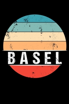 Paperback Basel: 100 Pages 6 'x 9' - Dot Grid Paper Journal Manuscript - Planner - Scratchbook - Diary Book