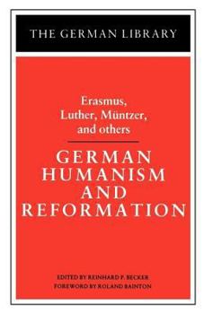 Hardcover German Humanism and Reformation Book
