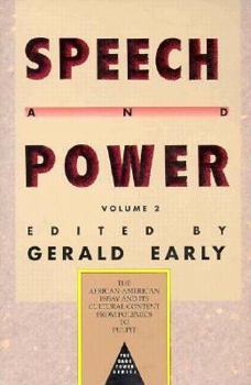 Paperback Speech and Power Volume 2 Book