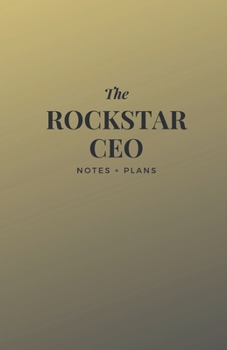 Paperback The Rockstar CEO Notes + Plans Book