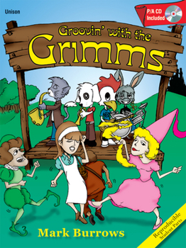 Paperback Groovin' with the Grimms Book