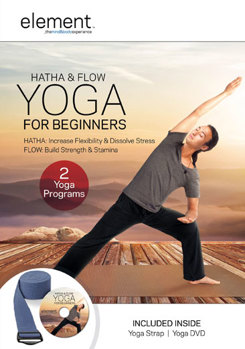 DVD Element: Hatha & Flow Yoga for Beginners Book