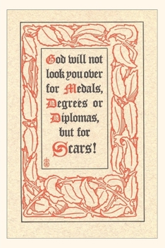 Paperback Vintage Journal God Looks for Scars Book