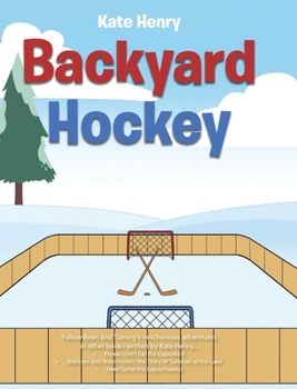 Hardcover Backyard Hockey Book