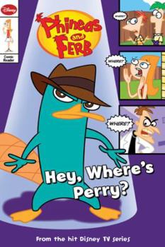 Paperback Phineas and Ferb Comic Reader Hey, Where's Perry? Book