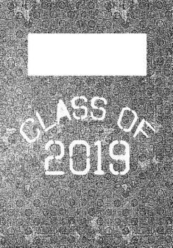 Paperback Class of 2019: 7x10 Wide Ruled Composition Notebook: Senior Class School Supplies: High School: College: University Book