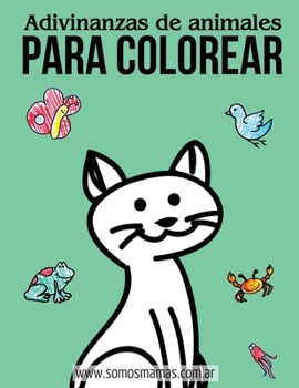 Paperback Adivinanzas de Animales para Colorear [Spanish] Book