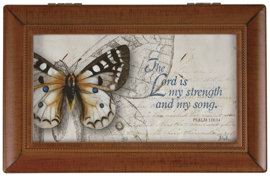 Kim Dooley Collection Lord Is My Strength Music Box Music Box