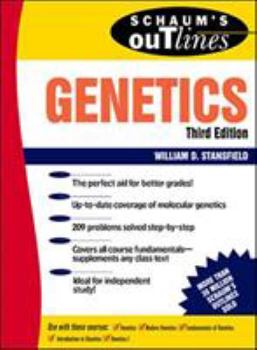 Paperback Schaum's Outline of Theory and Problems of Genetics Book