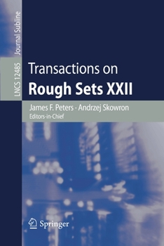 Paperback Transactions on Rough Sets XXII Book